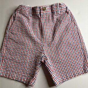 Vineyard Vines Red and Blue Plaid Boy's Shorts
